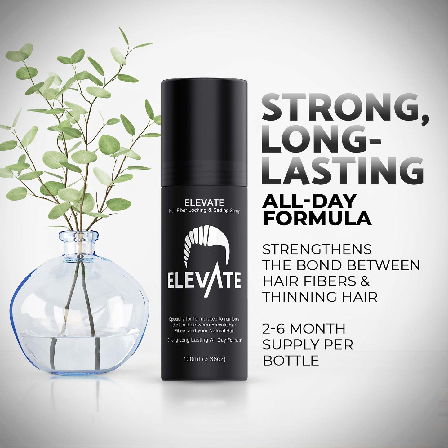Elevate Hair Fiber Locking & Setting Hold Spray