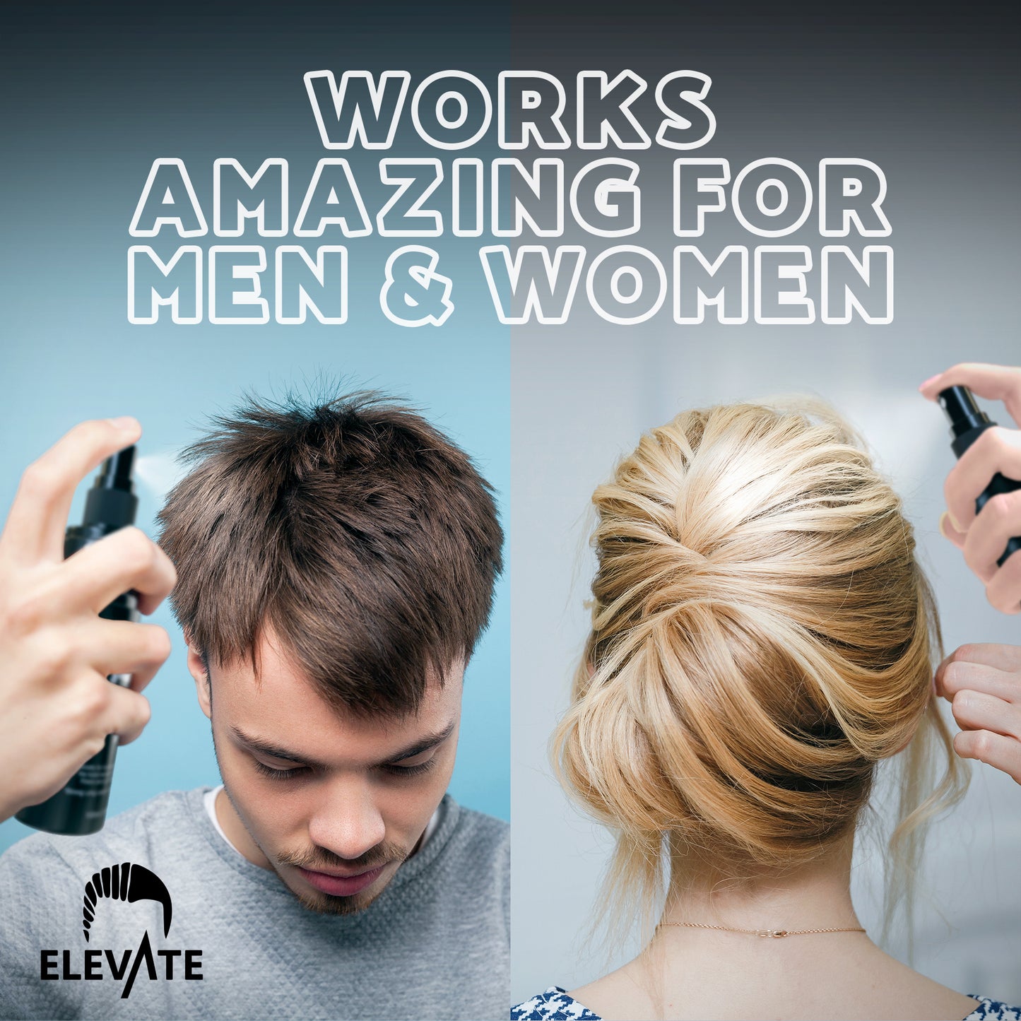 Elevate Hair Fiber Locking & Setting Hold Spray
