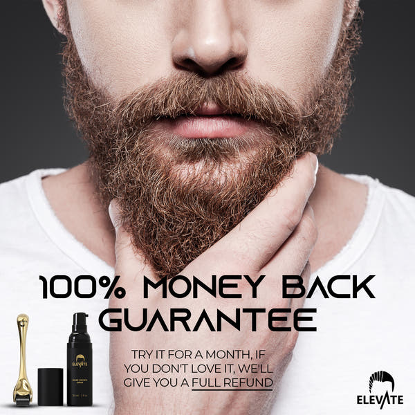 Elevate 2-in-1 Beard Growth Derma Roller Kit