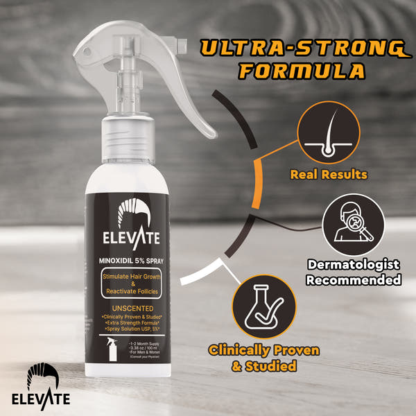 ELEVATE 5% Minoxidil Hair Growth Spray