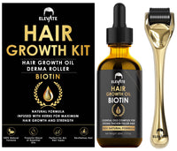 Elevate Hair Growth Oil - Biotin Hair Growth Serum w/ Castor Oil