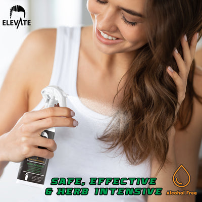 ELEVATE 5% Herbal Minoxidil Spray (Alcohol-Free)