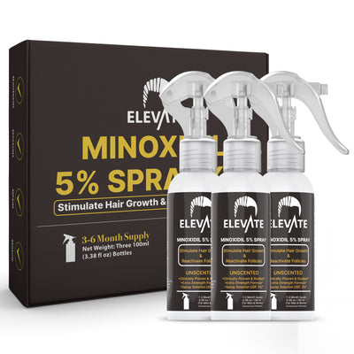 ELEVATE 5% Minoxidil Liquid Spray