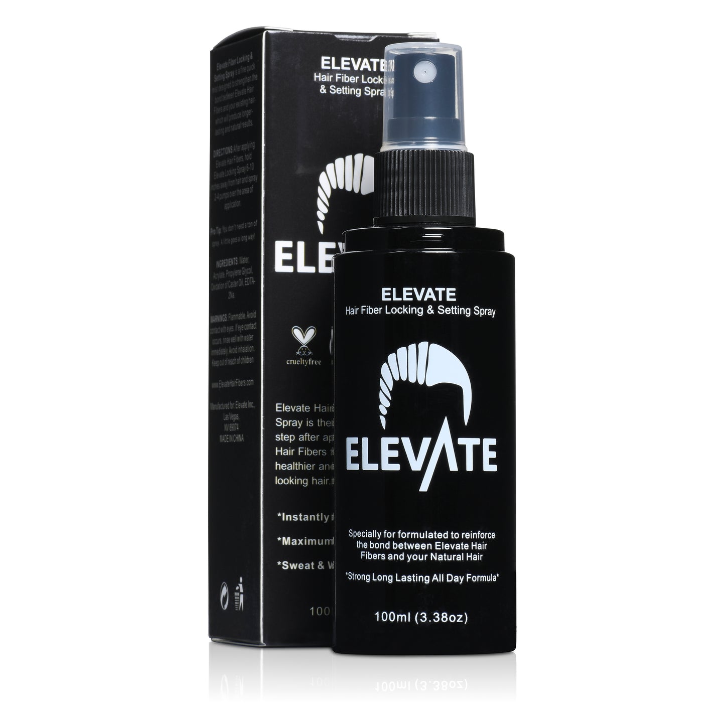 Elevate Hair Fiber Locking & Setting Hold Spray