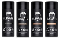 ELEVATE Hair Fibers 100% Natural Keratin Hair Fibers for Men and Women - 28g 0.98oz