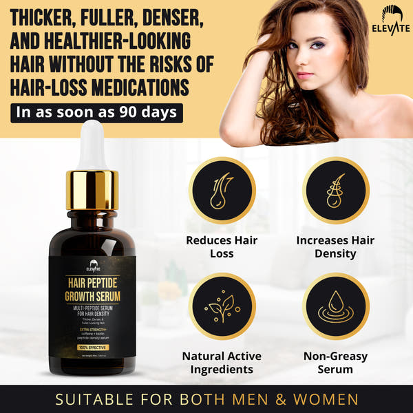 ELEVATE Multi-Peptide Hair Growth Serum