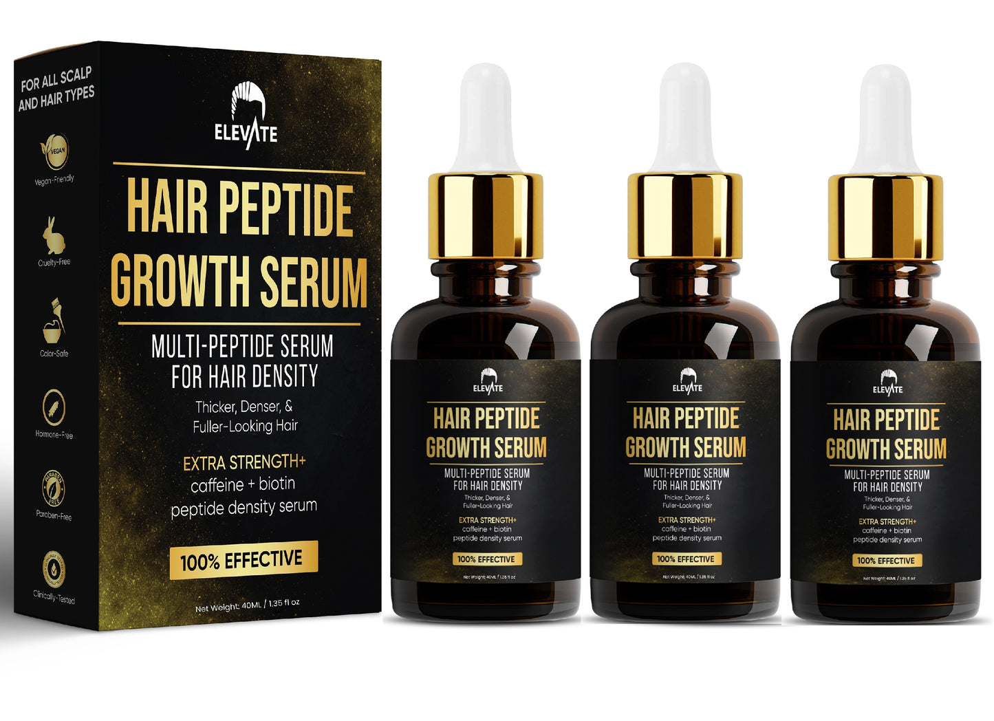 ELEVATE Multi-Peptide Hair Growth Serum
