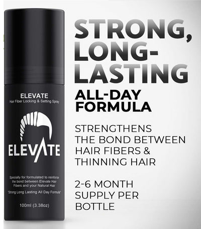 Elevate Hair Fiber Locking & Setting Hold Spray