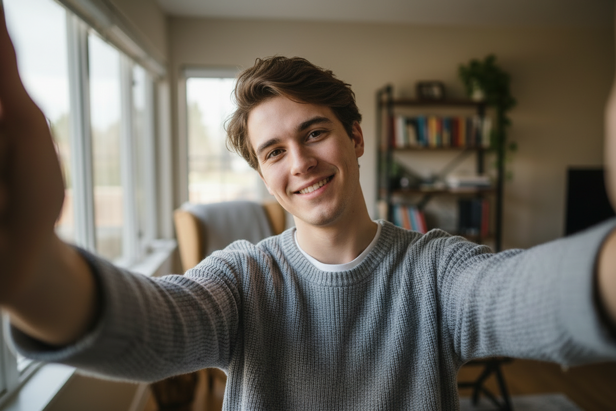 make the photo look more real life and less perfect