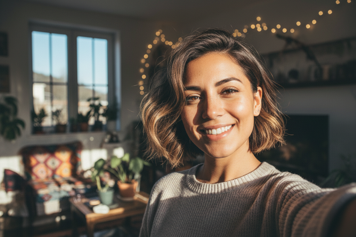 selfie-image-of-a-female-with-tan-skin-tone-do-not-use-a-white-or-gray-background-color-make-it-more-human-like-and-less-ai-quality-make-the-image-focused-around-short-hair