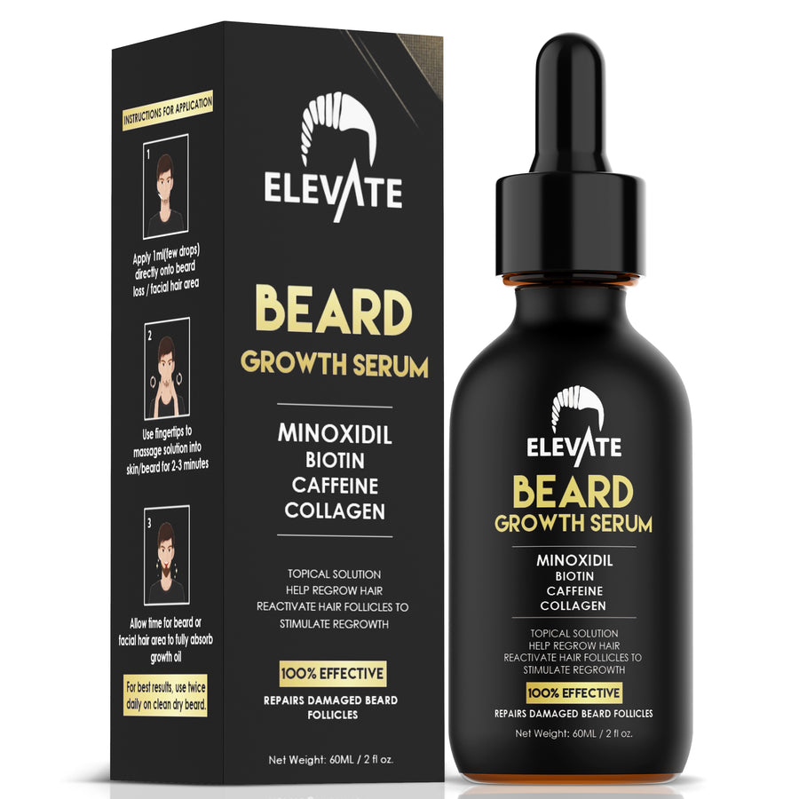 ELEVATE 5% Minoxidil Beard Growth Oil
