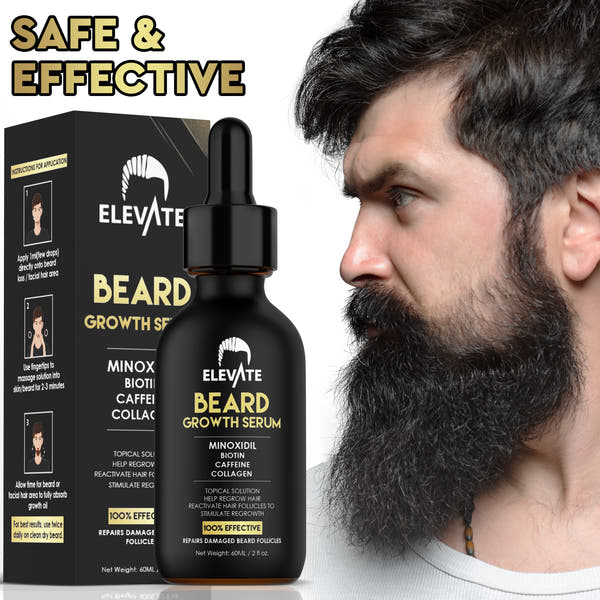 ELEVATE 5% Minoxidil Beard Growth Oil