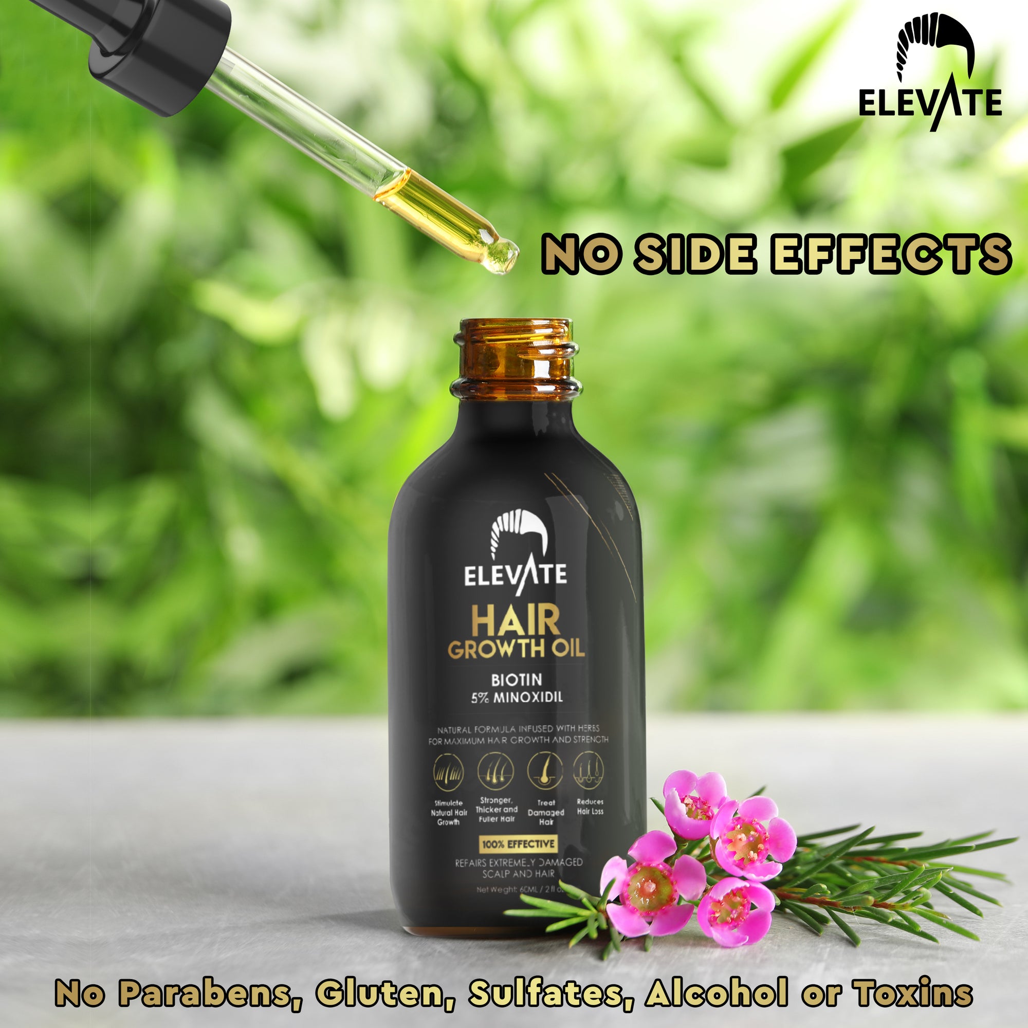 ELEVATE 5% Minoxidil Hair Growth Oil