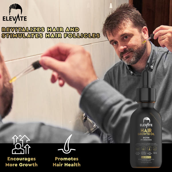 ELEVATE 5% Minoxidil Hair Growth Oil