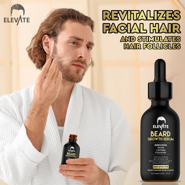 ELEVATE 5% Minoxidil Beard Growth Oil