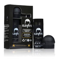ELEVATE Hair Perfecting 2-in-1 Kit Set Includes Hair Fibers & Spray Applicator Pump Nozzle