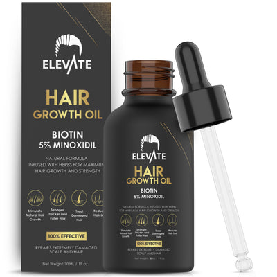 ELEVATE 5% Minoxidil Hair Growth Oil