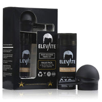 ELEVATE Hair Perfecting 2-in-1 Kit Set Includes Hair Fibers & Spray Applicator Pump Nozzle