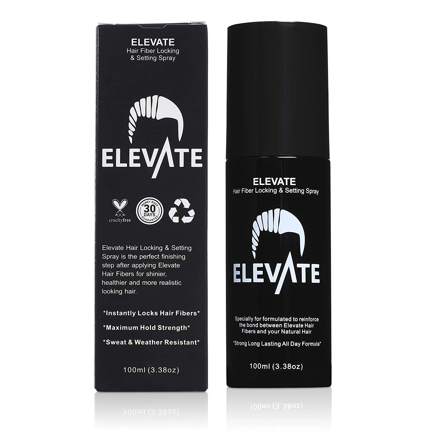 Elevate Hair Fiber Locking & Setting Hold Spray
